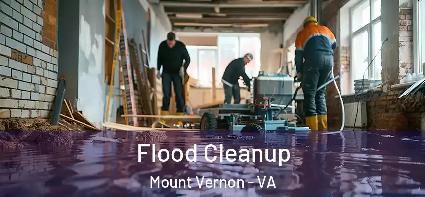 Flood Cleanup Mount Vernon - VA