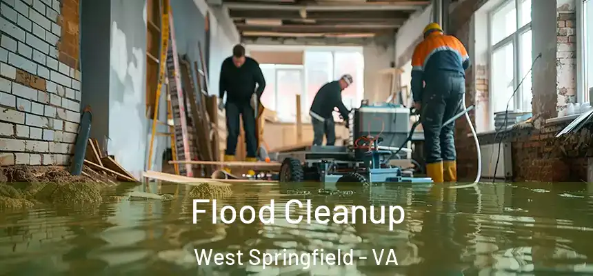 Flood Cleanup West Springfield - VA