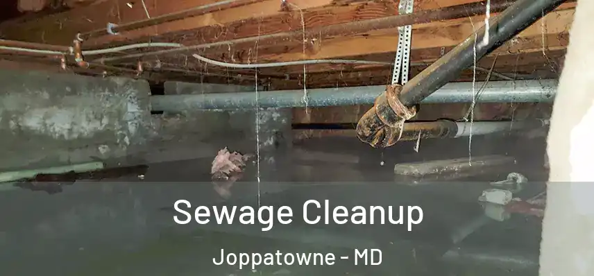 Sewage Cleanup Joppatowne - MD