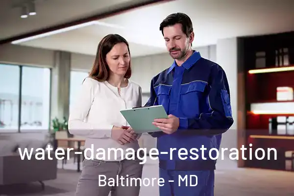 water-damage-restoration Baltimore - MD