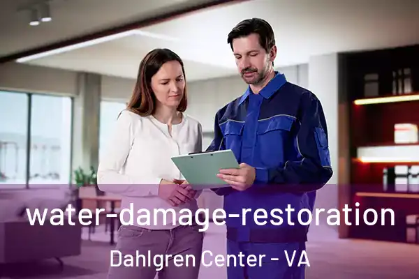  water-damage-restoration Dahlgren Center - VA