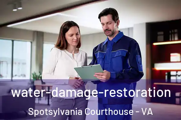 water-damage-restoration Spotsylvania Courthouse - VA